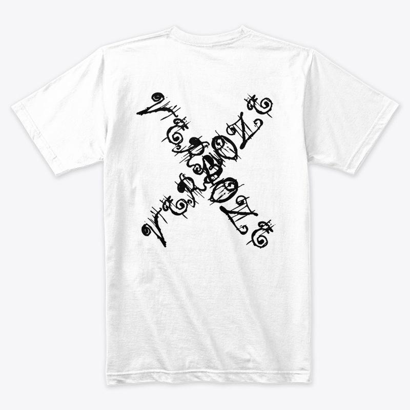 Verboze - X - Unisex T-Shirt - White