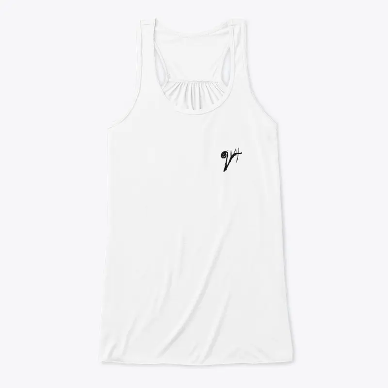 Verboze - X - Flowy Tank - White/Black